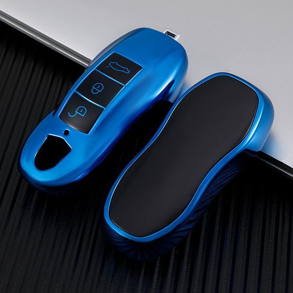 For Porsche 3 button TPU protective key case please choose the color