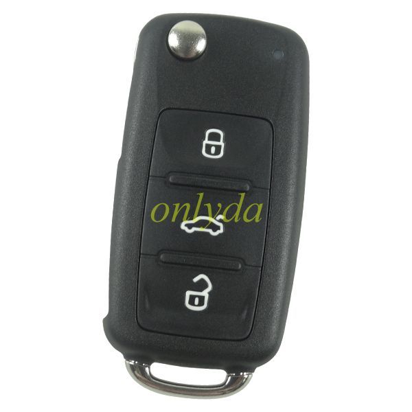Full original key For  VW Sagitar,polo, golf 3 button remote key with  model Number  5K0 959 753AB/5K0 837 202AD with 434mhz