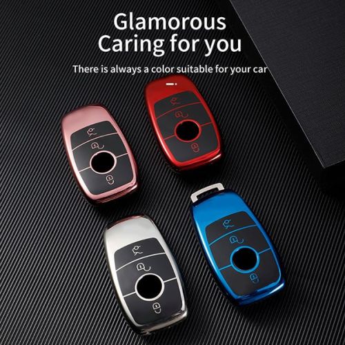 For Benz 3button  TPU protective key case,please choose the color