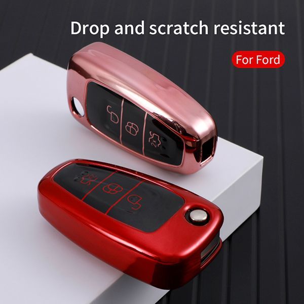 For Ford 3 button TPU protective key case , please choose the color