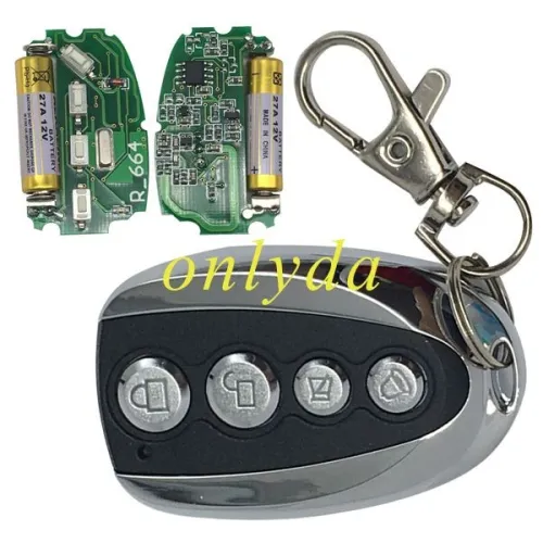 For face to face 4 button remote key