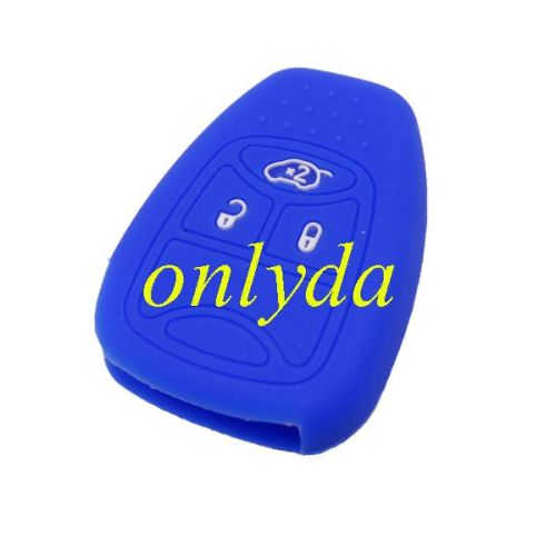 Chrysler 3 button silicon case (Black,Blue ,Red. Please choose the color)