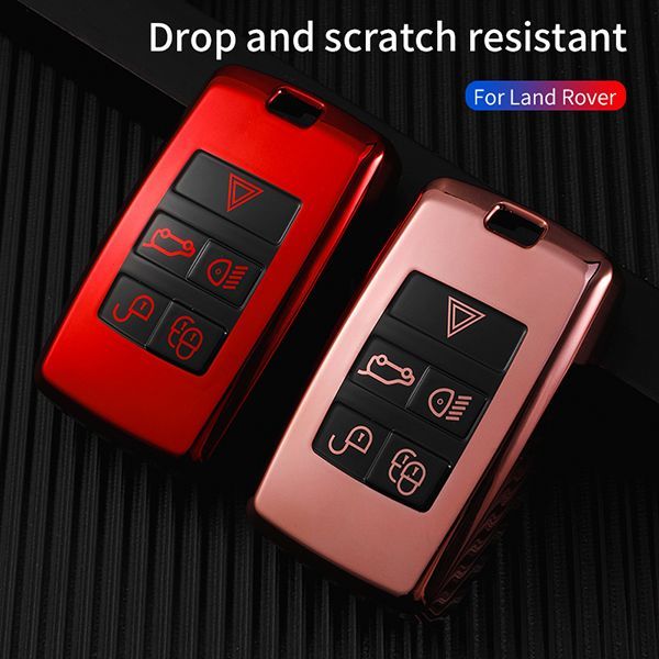 For LandRover 5 button  TPU protective key case,please choose the color