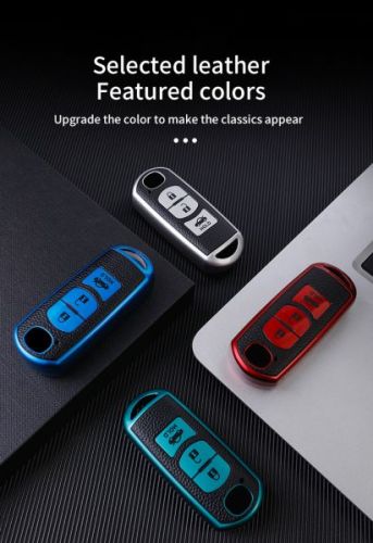 For Mazda A09H 3 button TPU protective key case please choose the color