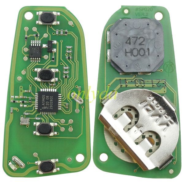 For XHORSE UNIVERSAL KNIFE STYLE FLIP Wired Remote XSKF21EN  VVDI Key Tool VVDI2