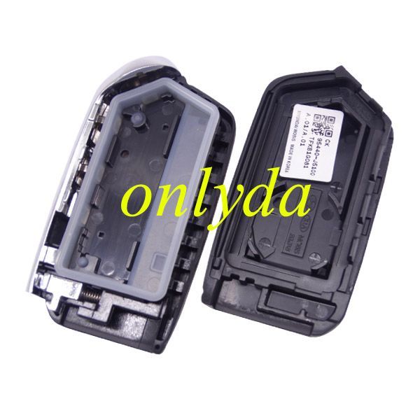 For KIA keyless  3 button  remote key with 434mhz ，  buttons on the side
