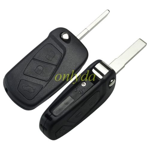 For 3 button remote key blank with SIP22 blade