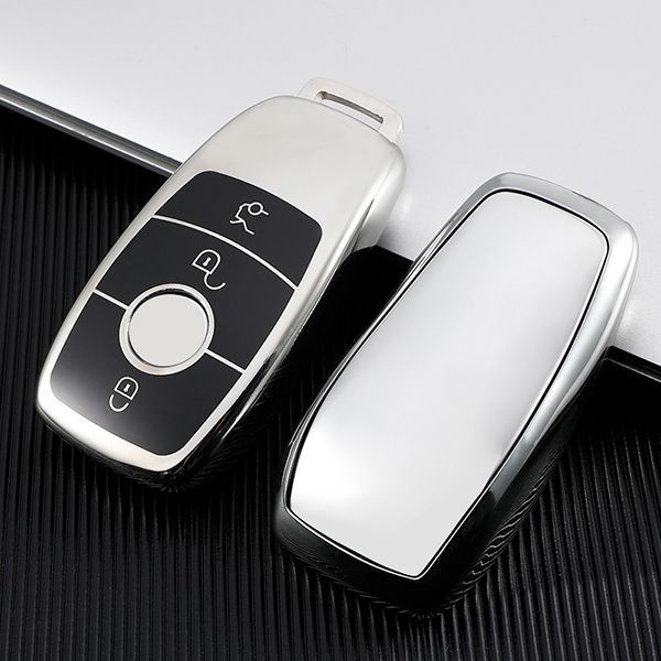 For Benz 3button  TPU protective key case,please choose the color