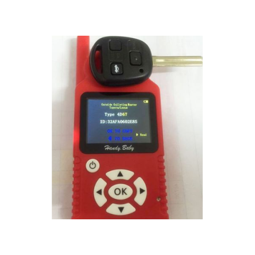 For Lexus 3 button remote key with 4D67 chip with 315mhz/433mhz use for Lexus land cruiser prado (short blade)