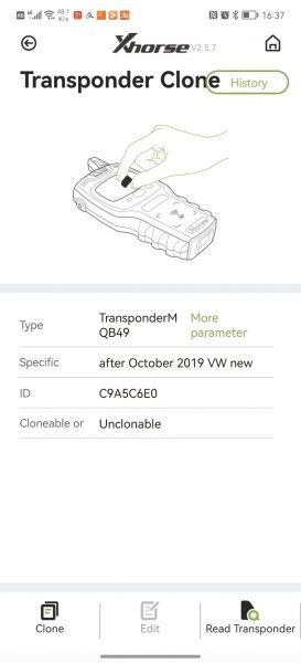 For VW original Keyless 3 button remote key 434mhz   with 2G6 959 752D  with  MQB49/5C/NCP21A2W chip CMIIT ID 2016dj3959  with 434mhz