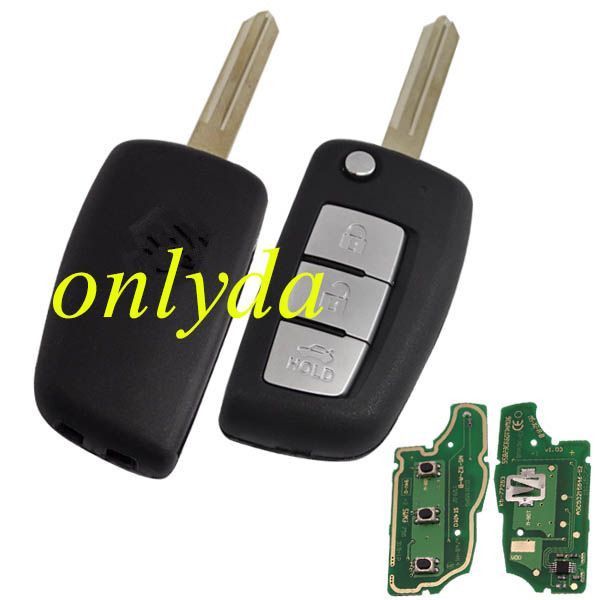 For Nissan 3B modified  remote  315mhz/433mhz electronic wave modle