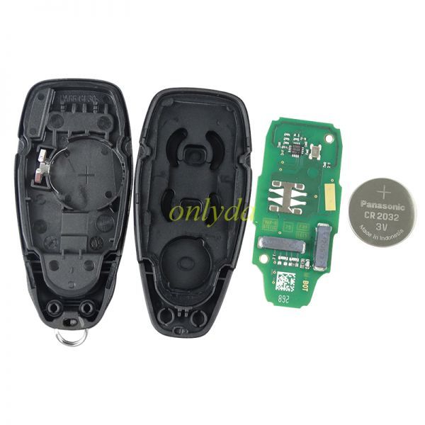 original Ford Focus Keyless remote key with 434mhz with ID49 7953P chip  Ford FCCID:KR5876268 PN:F1ET-15K601-AE C-Max from 2015 Grand C-Max from 2015 Focus from 2015 Kuga from 2015 Mondeo from 2014