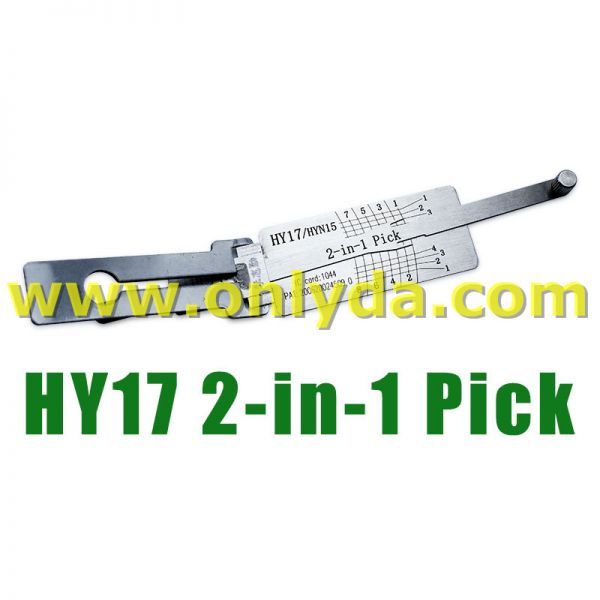 For HY17 2 In 1 lock pick and decoder