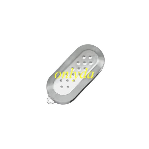For Fiat 3 button remote key blank silver color (if you don't know how to fit and unfit, please don’t' buy)