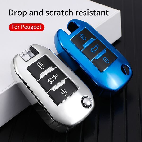 For Citroen 3 button TPU protective key case ,please choose the color