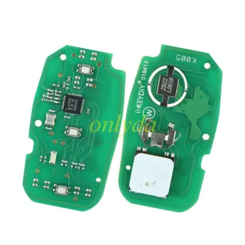 KEYDIY Remote key 3  button ZB22-5 smart key for  KD-X2 and KD MAX