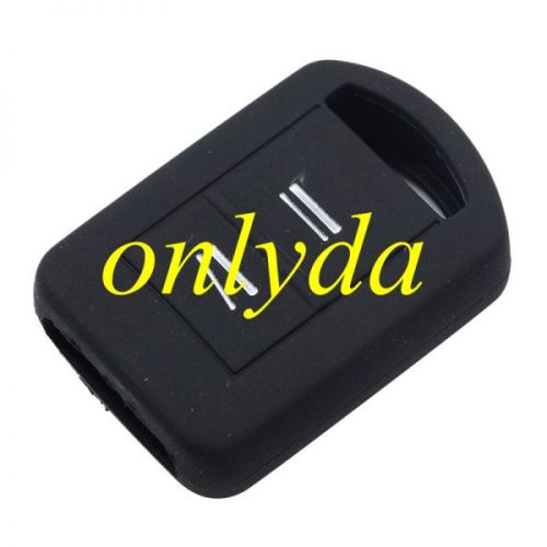 Opel 2 button silicon case (Black,Blue ,Red. Please choose the color)