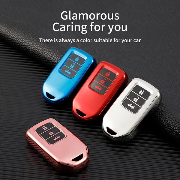For Honda 3 button TPU protective key case,please choose the color