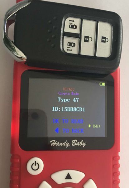 For Honda-R22C OEM OEM Honda keyless smart 4 button remote key with 433.92mhz