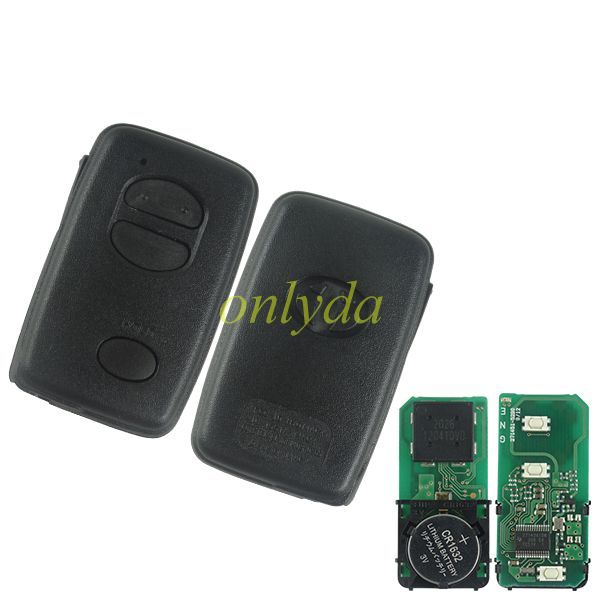 For OEM Toyota 3 button remote key with 4D+DST80 chip with 314.36MHZ