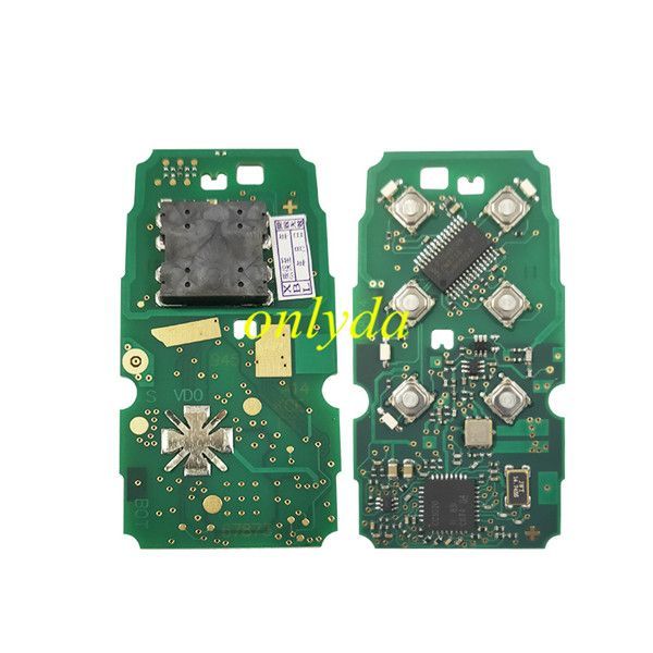 For Volvo smart keyless 6  button  remote key with 434mhz with 46 chip（HITAG2