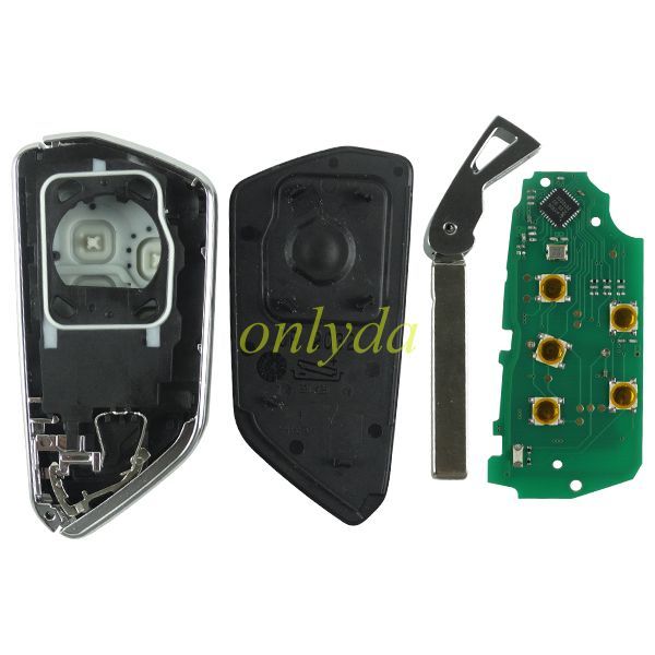 KEYDIY Remote key 5  button ZB25-5 smart key for  KDX2 and KD MAX only PCB