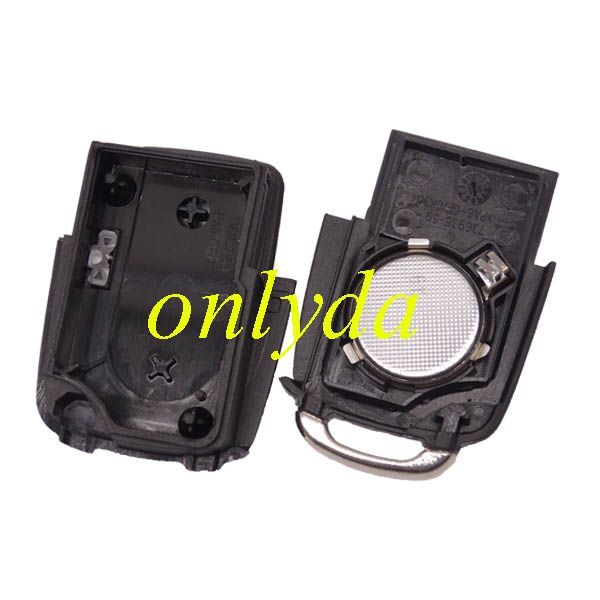 For VW 2 button remote key 433mhz 7M3959753F