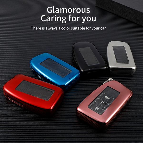 For Lexus TPU protective key case  black or red color, please choose
