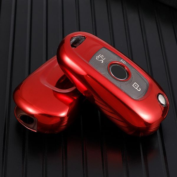 For Buick TPU protective key case  black or red color, please choose