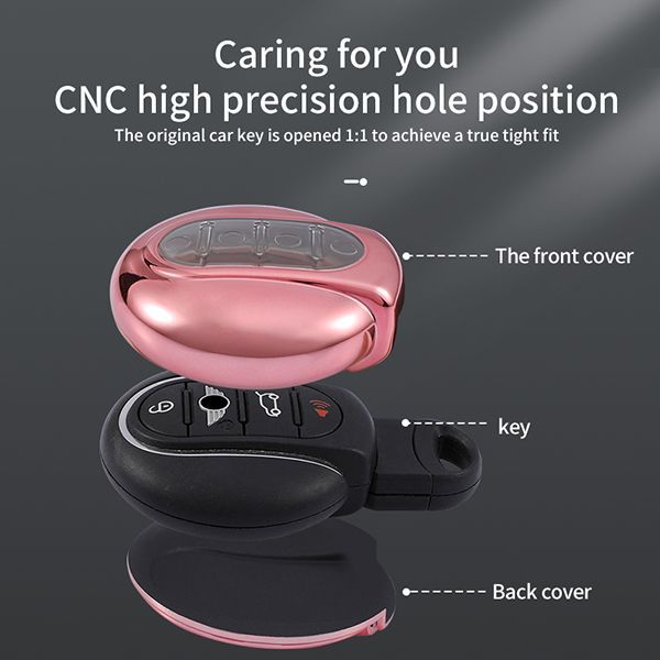 For BMW MINI cooper R55/R56/R60 TPU protecive key case ,please choose the color