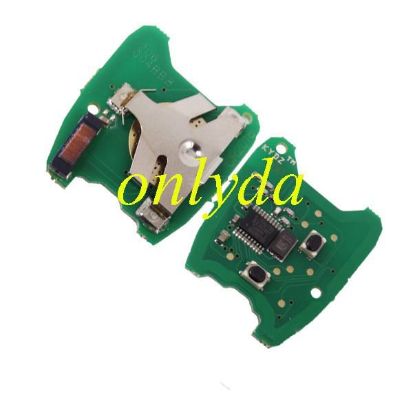 For  Peugeot SX9 blade  2 button remote key PCF7961 46 chip