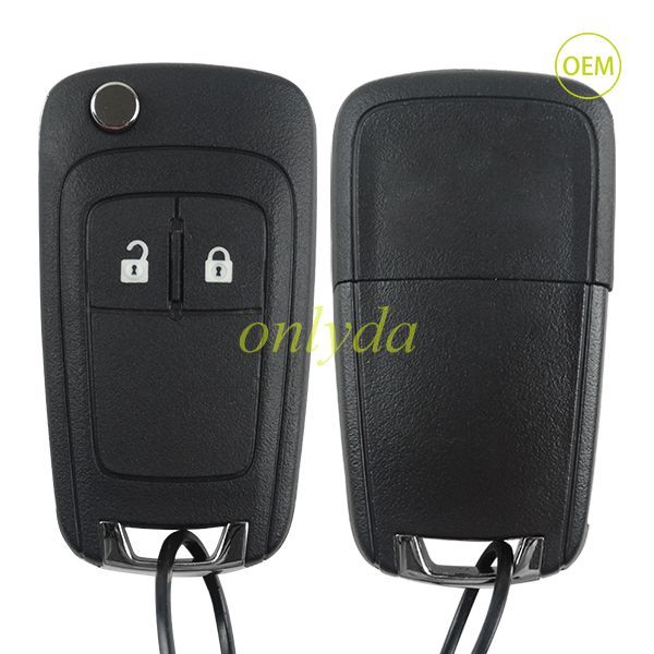 For Chevrolet OEM 2 button remote key with 434mhz/315mhz  5WK50079 95507070 chip GM(HITA G2) 7937E chip