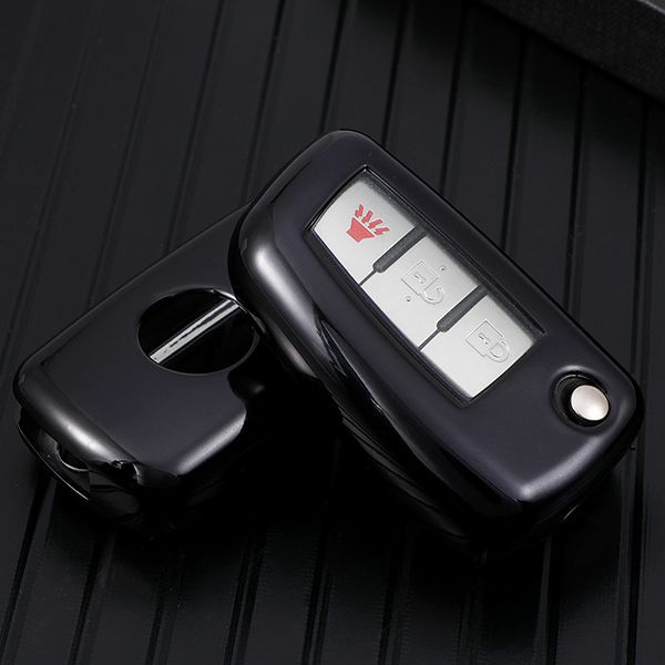 For Nissan TPU protective 3 button key case please choose the color