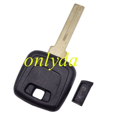 For volvo transponder key blank with Printed badge