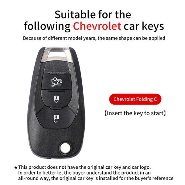 For Chevrolet  TPU protective key case, please choose  the color