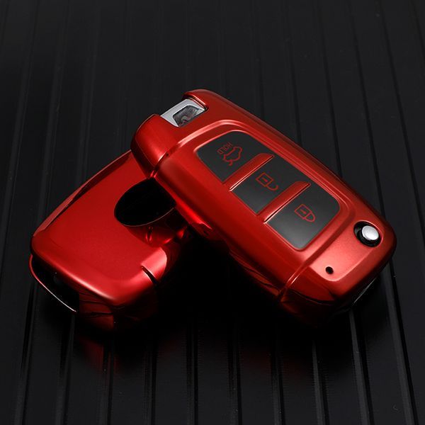 For 2020 Hyundai Elantra 3 button  TPU protective key case,please choose the color