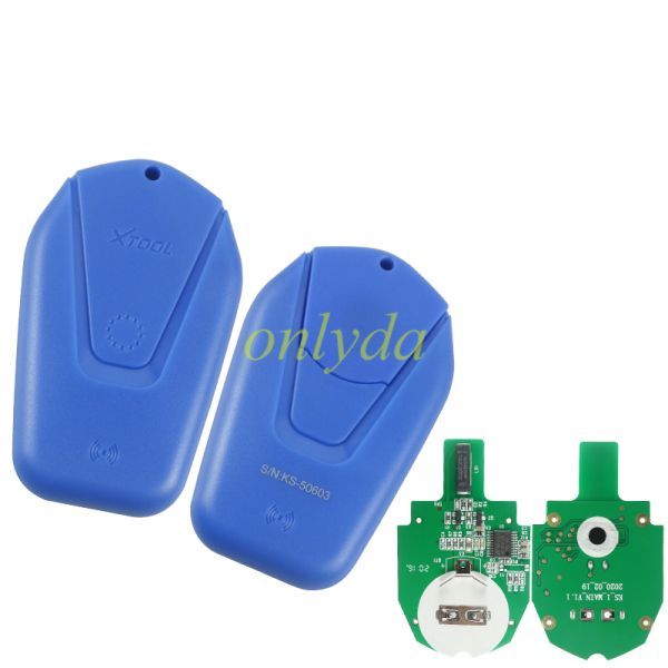 XTOOL KS-2 Blue Emulator Support for Mitsubishi 46-type Smart Key all-key-lost Key Copy Work with XTOOL PAD3 A80 X100 MAX PAD3