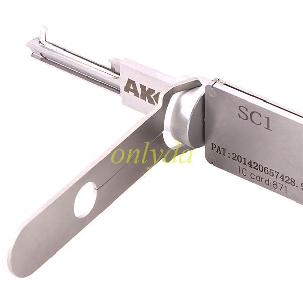 SC1 AKK 2 in 1 decode and lockpick for Schlage Residential Lock