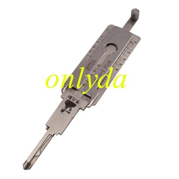 BT-01 2 In 1 lock pick and decoder For Besturn B70
