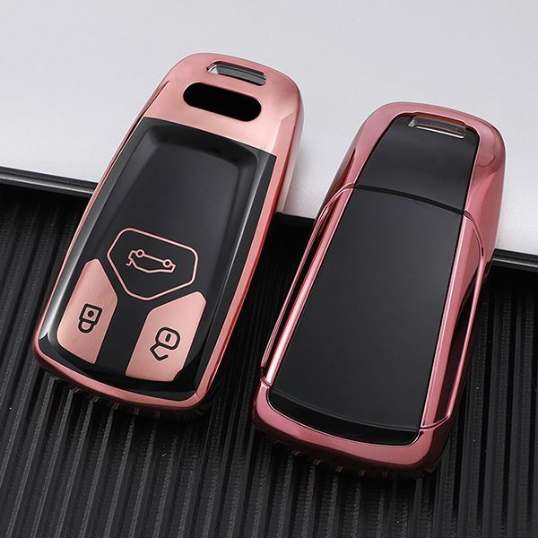 For Audi A4L,Q5L,RS43 button TPU protective key case,please choose the color