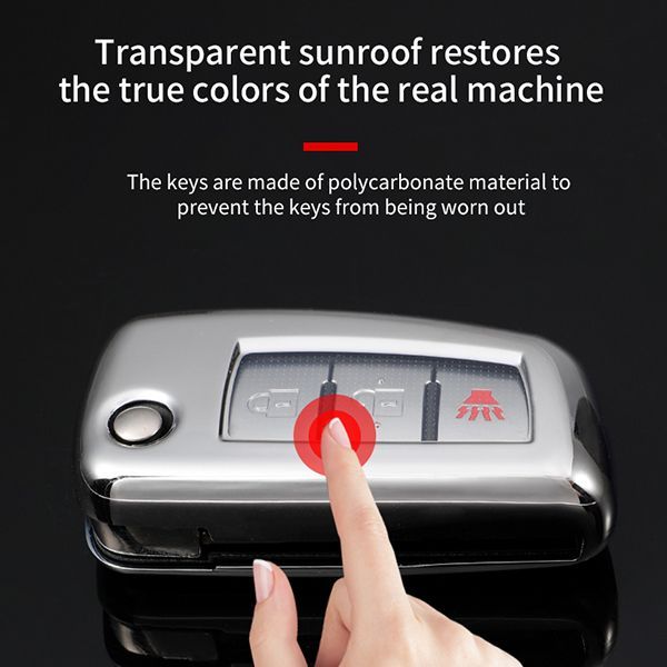 For Nissan TPU protective 3 button key case please choose the color
