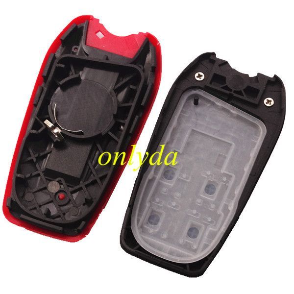 For Ferrari 4 button remote key shell  without blade without badge