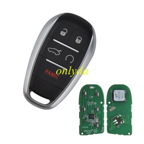 KEYDIY Remote key 5 button ZB16-5 smart key for KD-X2 and KD MAX