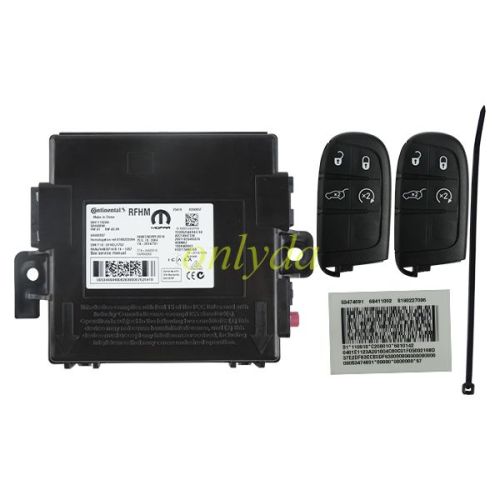 For OEM Smart Jeep remote key 434MHZ with PCF7953M chip with immobilizer box