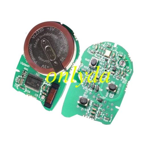 For Original ford transit blue remote  434mhz with electric 4D63 chip FCCID:6CIT15K601 AG