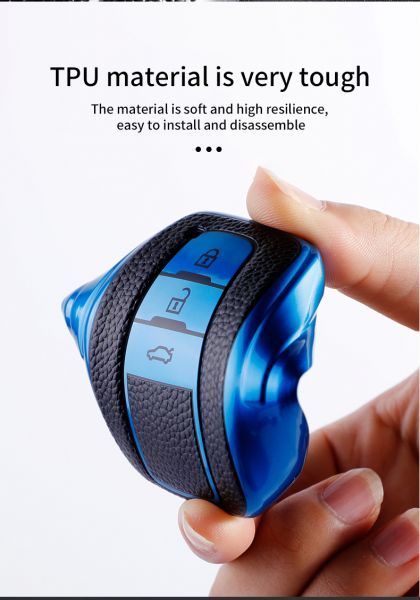 For Toyota 3 button TPU protective key case please choose the color