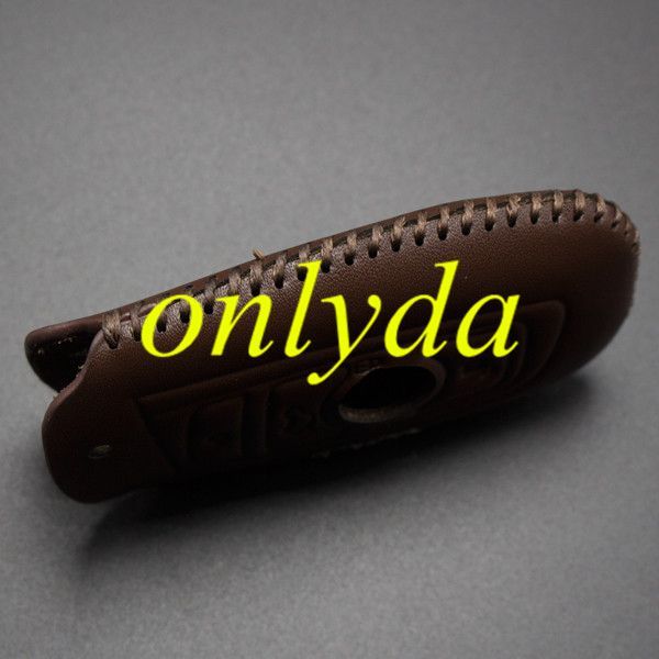 For BMW 3 button key leather case used 1series 3series, 5series, 7series, Z4 X1 X6 X3 X4 M3 M5 M6