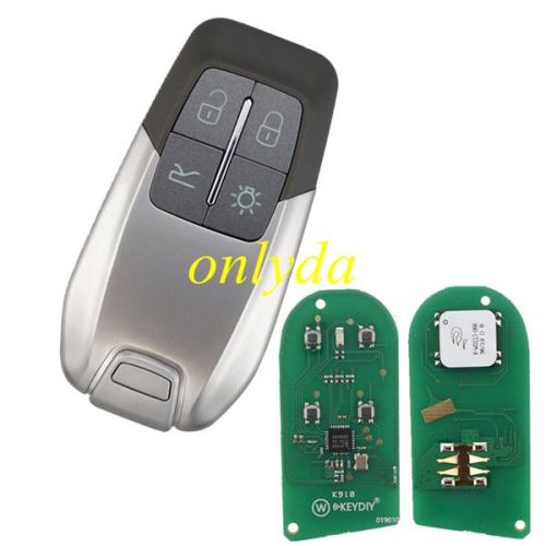 KEYDIY Remote key 4 button ZB06 smart key for  KD-X2 and KD MAX