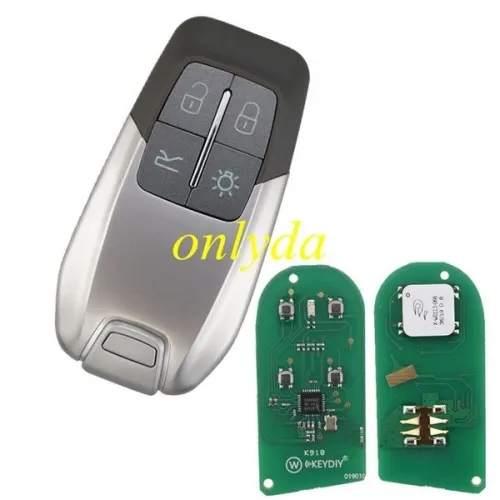 KEYDIY Remote key 4 button ZB06 smart key for  KD-X2 and KD MAX