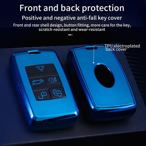 For LandRover 5 button  TPU protective key case,please choose the color
